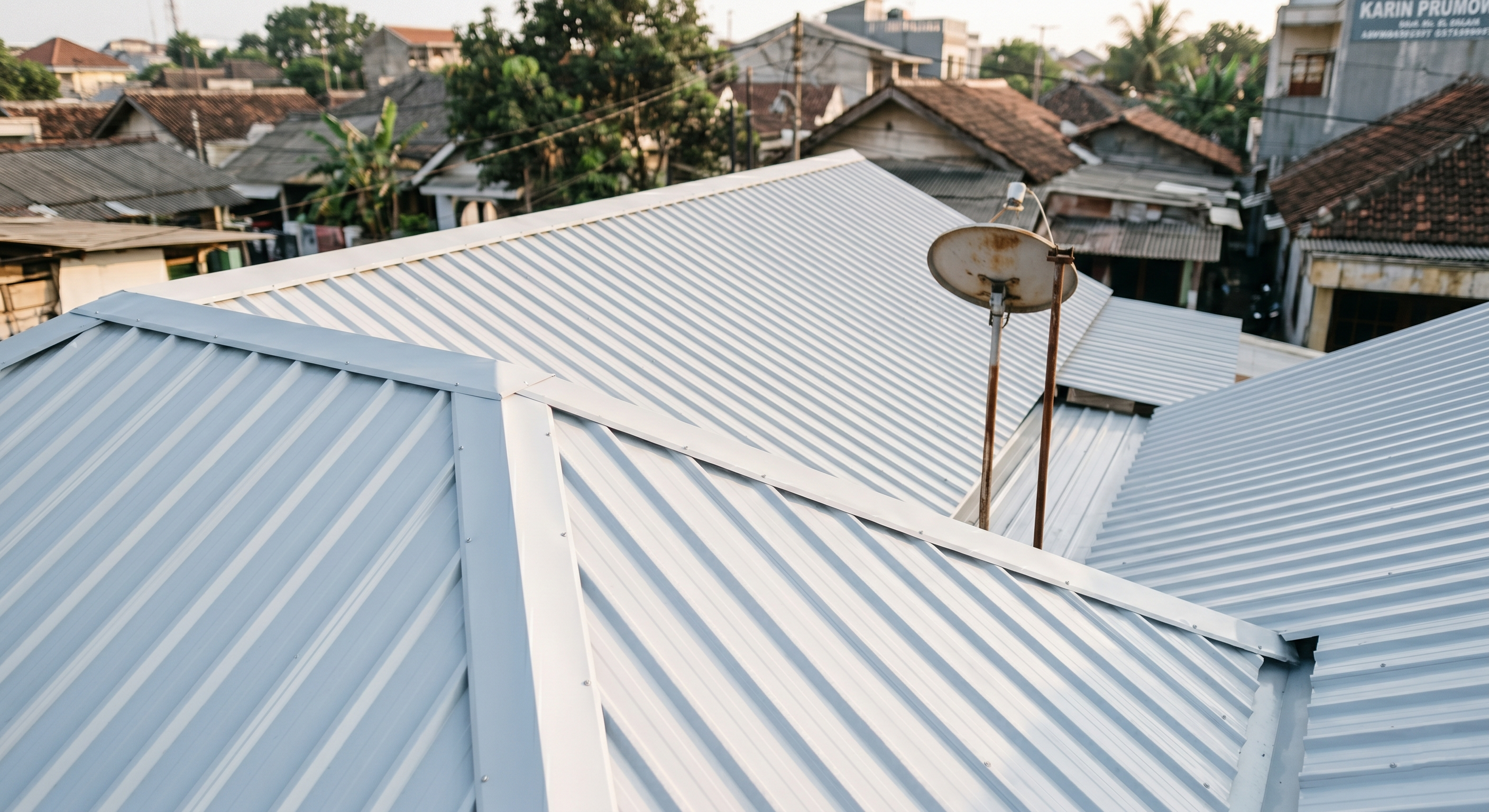 New modern roof